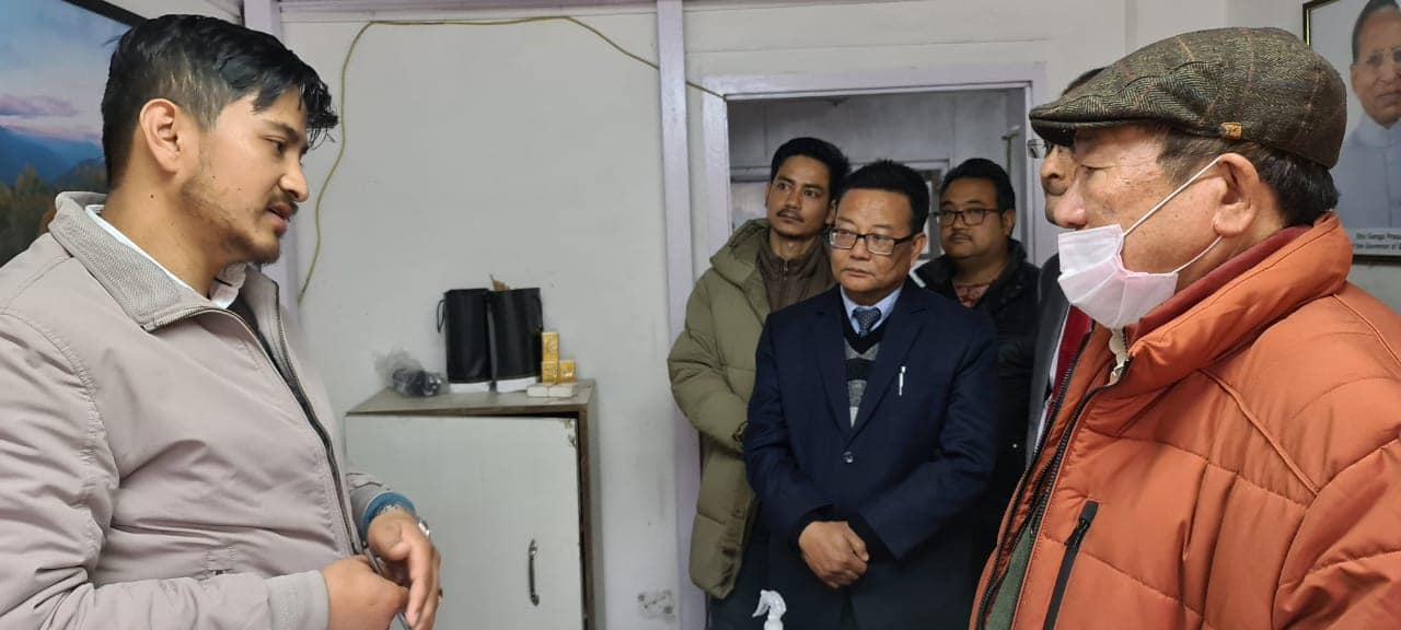 Economic Advisor CL Denzongpa Holds Key Meeting at Temi Tea Estate
