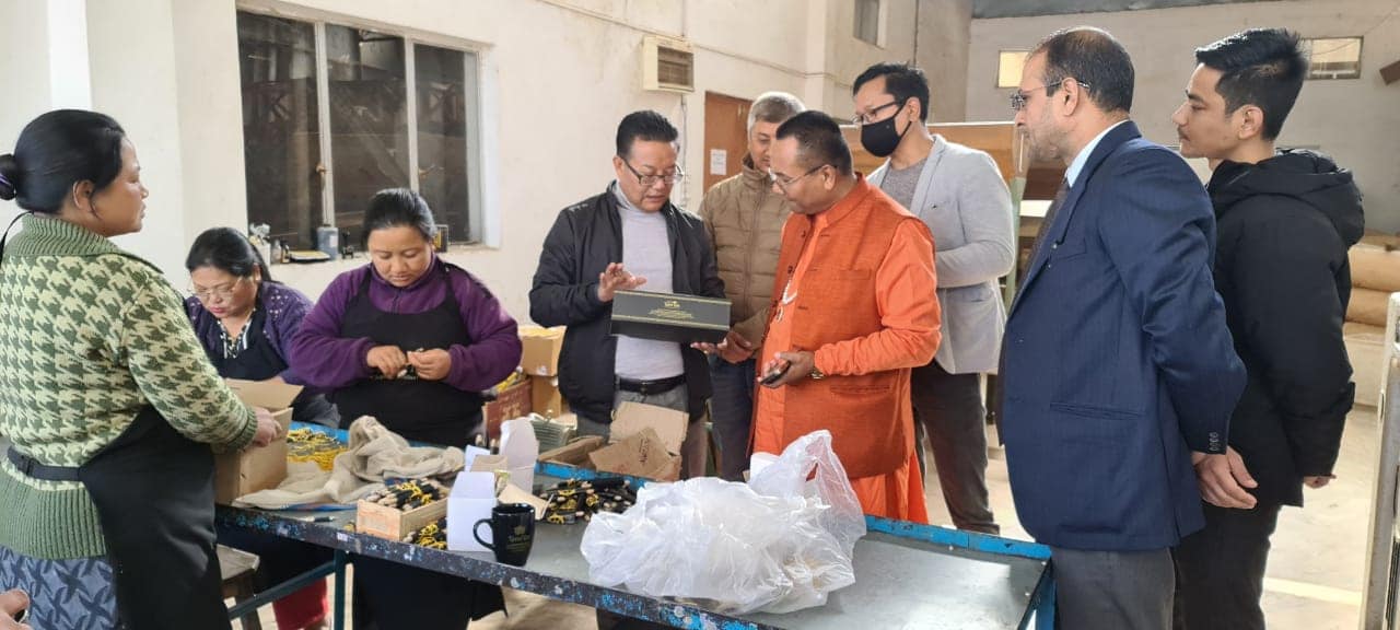 Hon’ble Advisor to HCM Visits Temi Tea Estate and Facilities