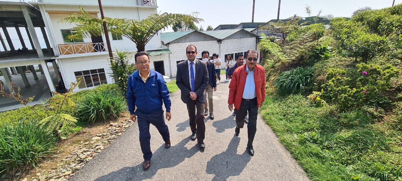 Minister Bedu Singh Panth Visits Temi Tea Estate with Family