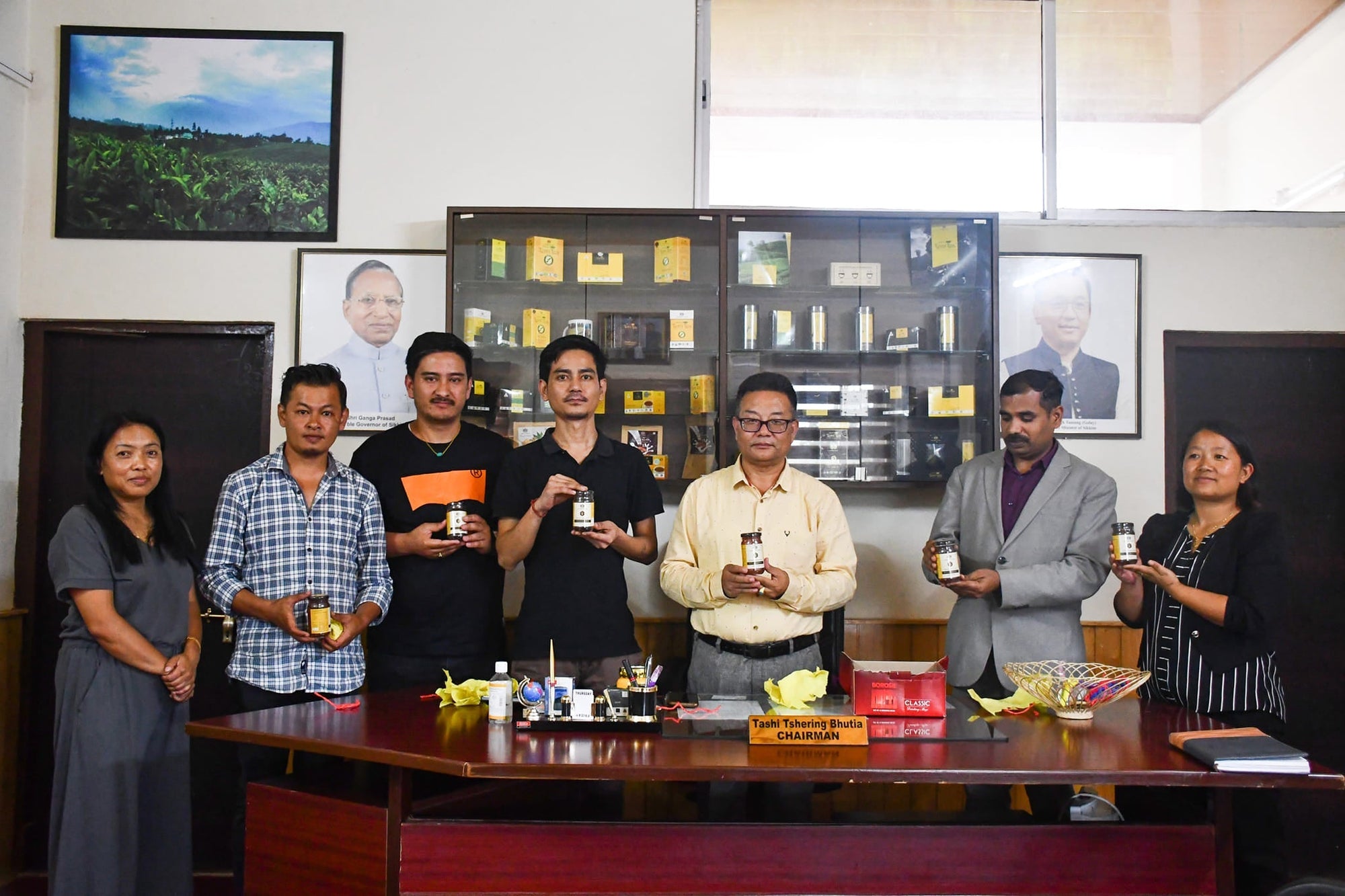 Hon’ble Chairman Inaugurates Temi Tea’s New Honey Product