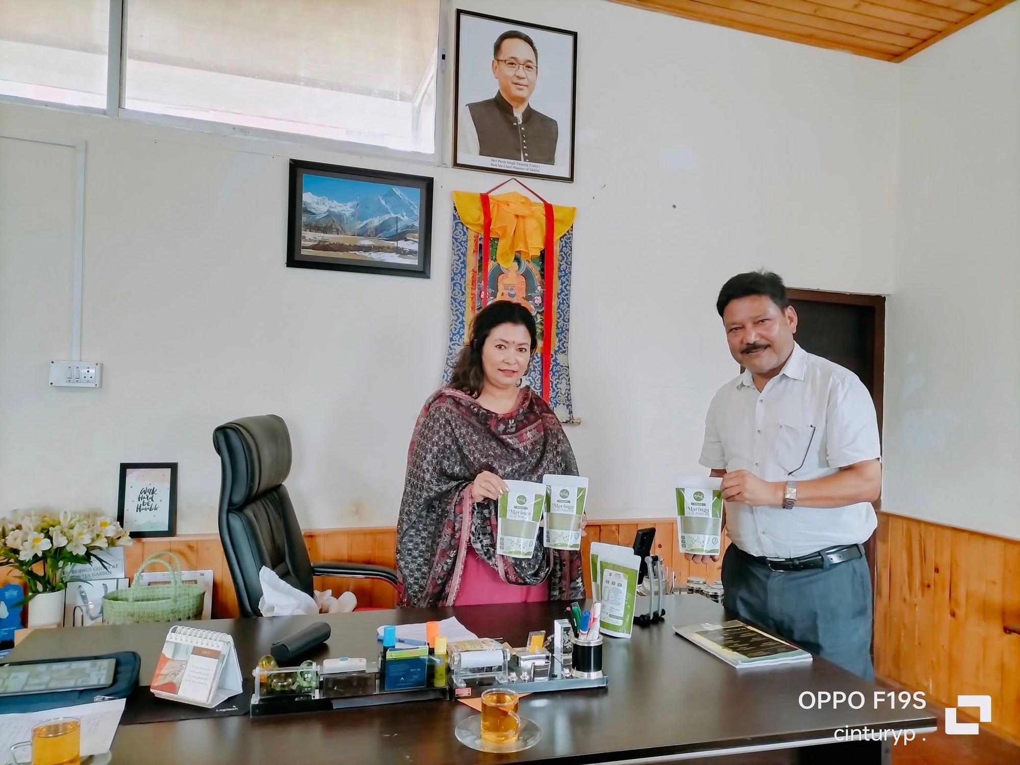 Temi Tea Estate Signs MOU with Zitlang Organic for Moringa Leaf Powder Collaboration