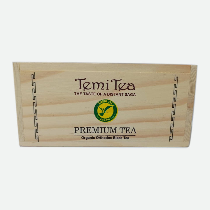 Premium Tea Wooden Caddy-LOC
