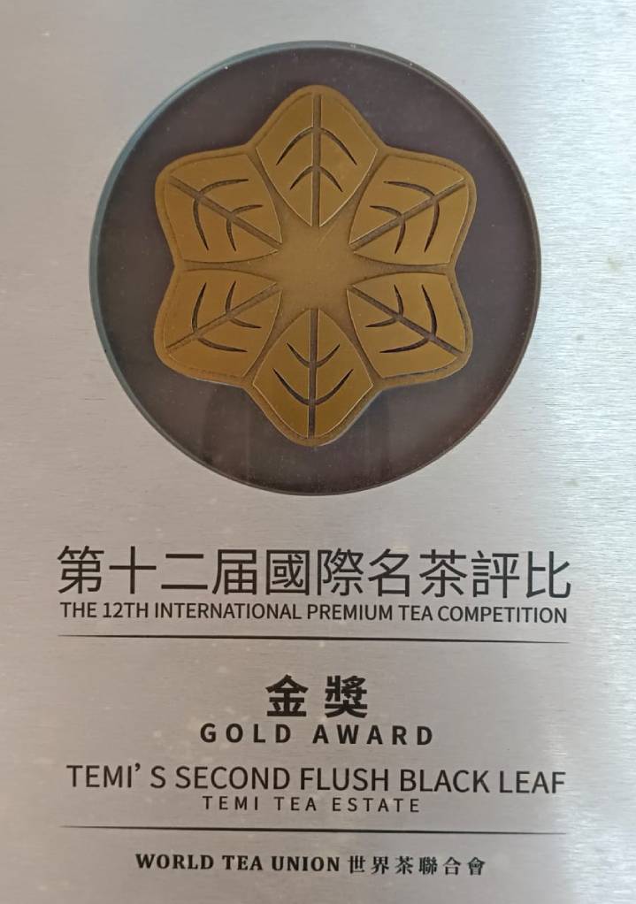 Awards & Certificates – Temi Tea